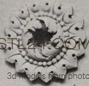 Розетки (ROSETTE_2095 -  | 3D model 3DSMAX / OBJ / STL) 3D модель для ЧПУ станка